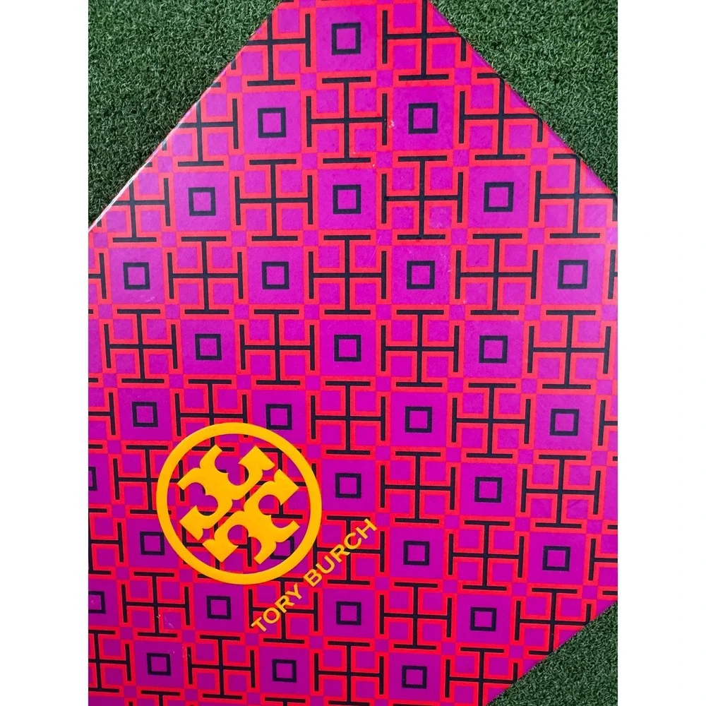 Tory Burch Shoe‎ Box Good Luck Trainer Size 7 Pink Orange